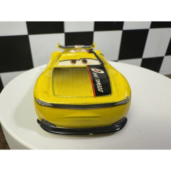 Disney Pixar Cars Carstin “Ace” Dillon #3 Sidewall Shine - Picture 4 of 8
